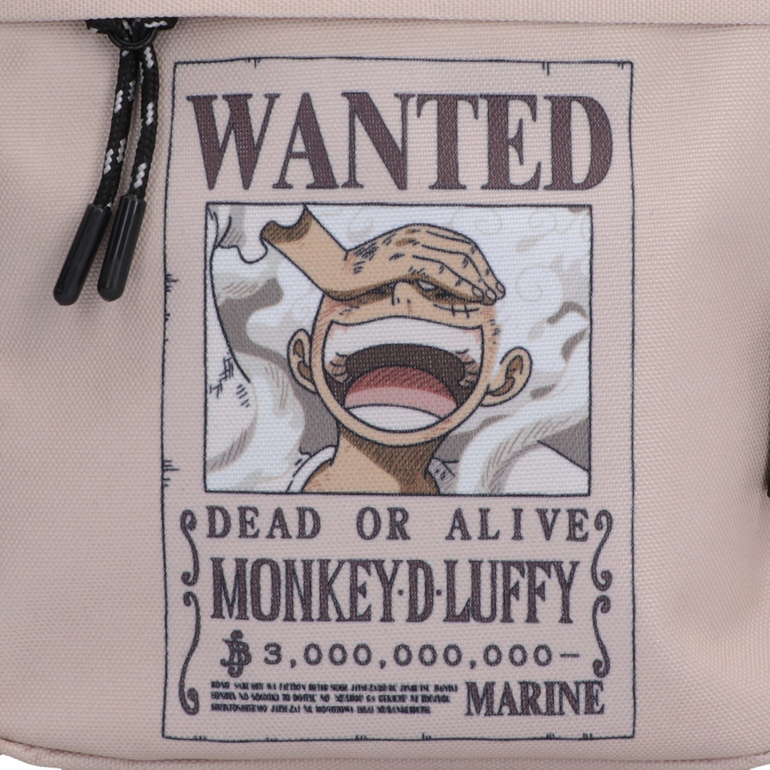 ONE PIECE - Luffy Wanted Poster - Crossbody bag