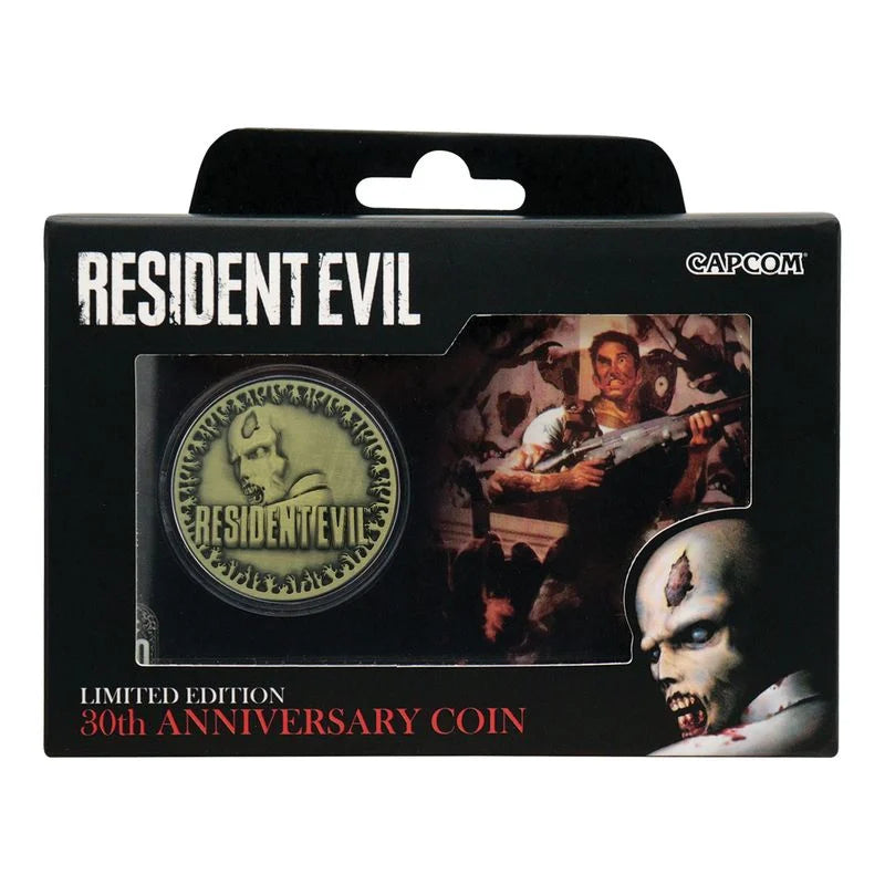 RESIDENT EVIL - 30th Anniversary - Limited Edition Coin -Antique Brass