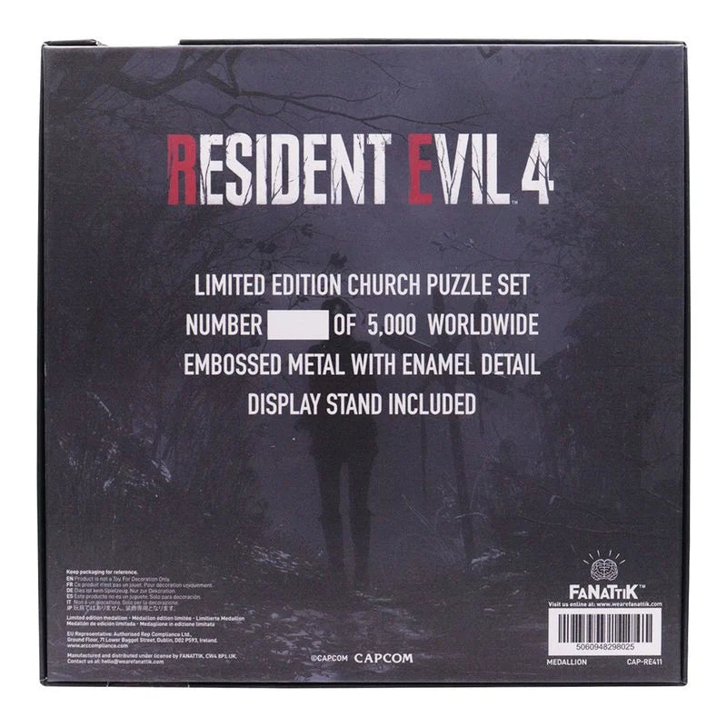 RESIDENT EVIL 4 - Church Puzzle - Limited Edition Medaillon Set