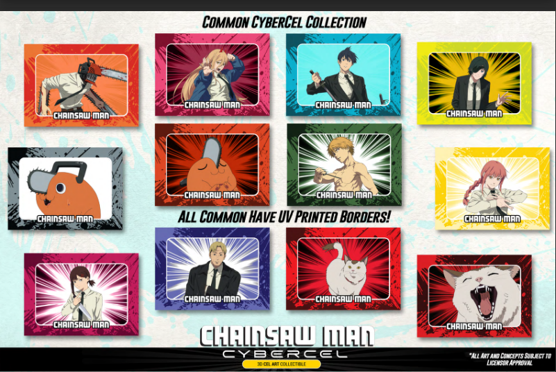 CHAINSAW MAN - Cybercell (Display 20 Pack of 3 cards)