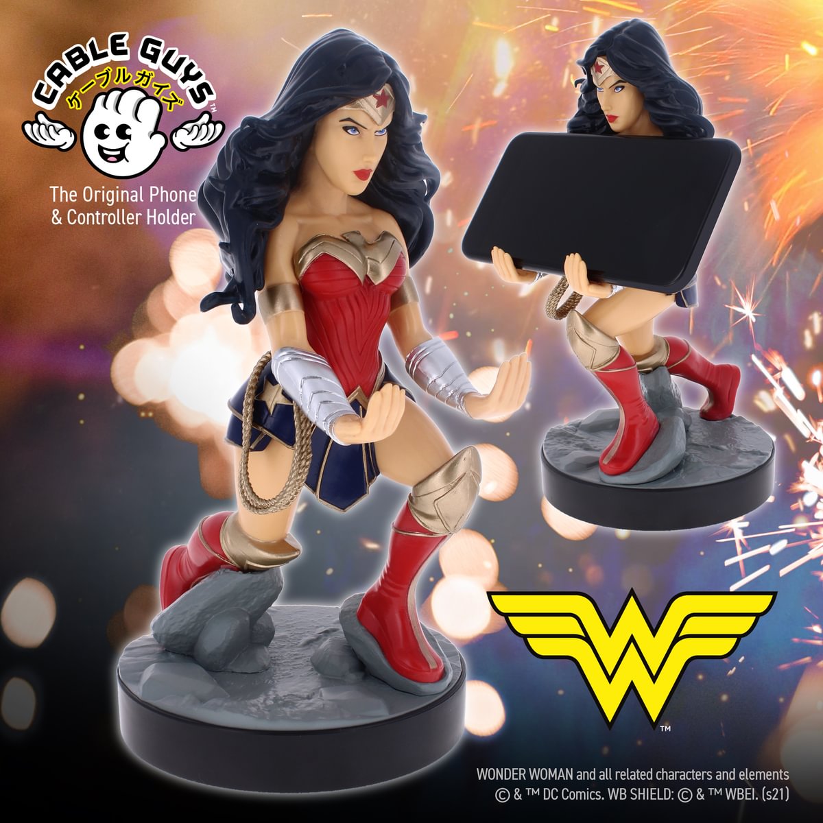 WONDER WOMAN - Controller & Phone Support - 20cm