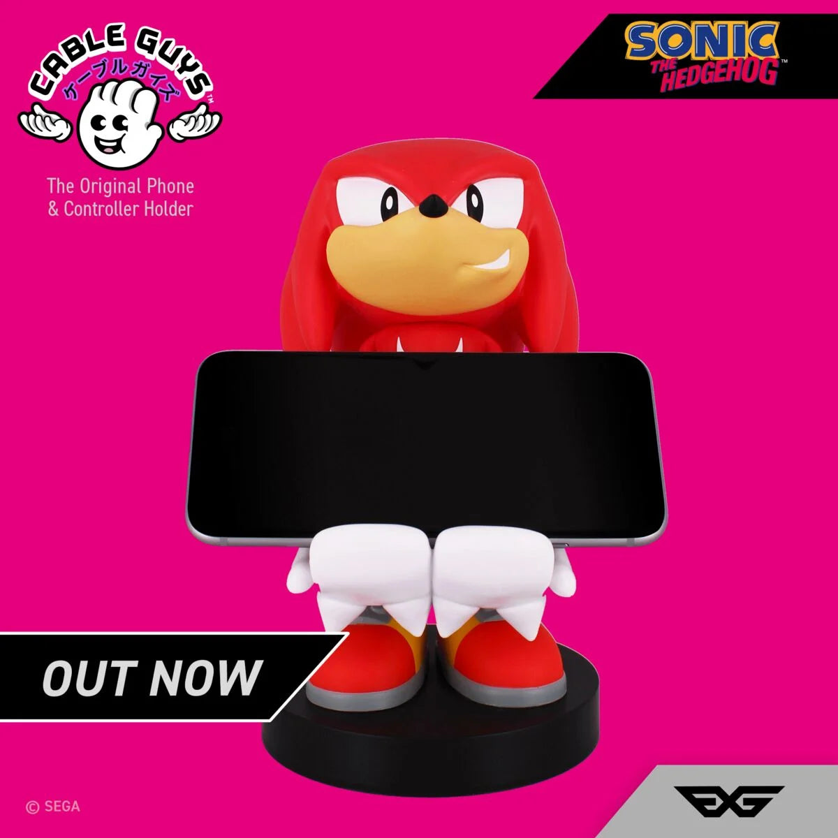 SONIC - Knuckles - Controller & Phone Support - 20cm