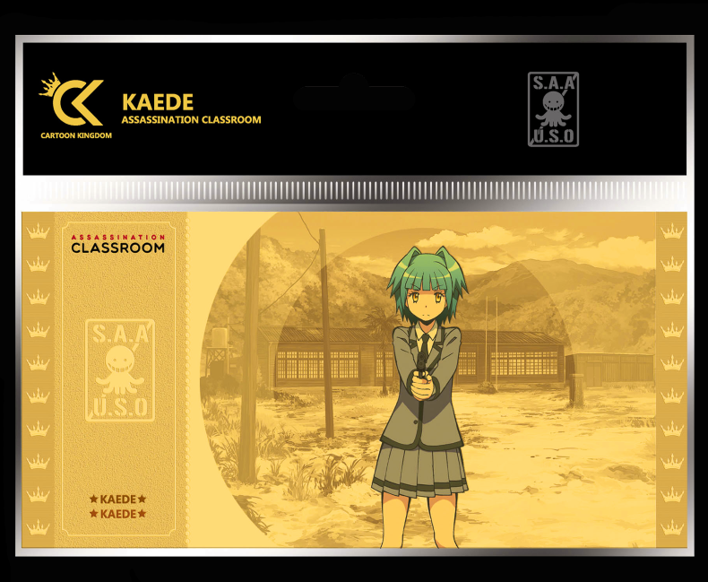 ASSASSINATION CLASSROOM - Kaede - Golden Ticket