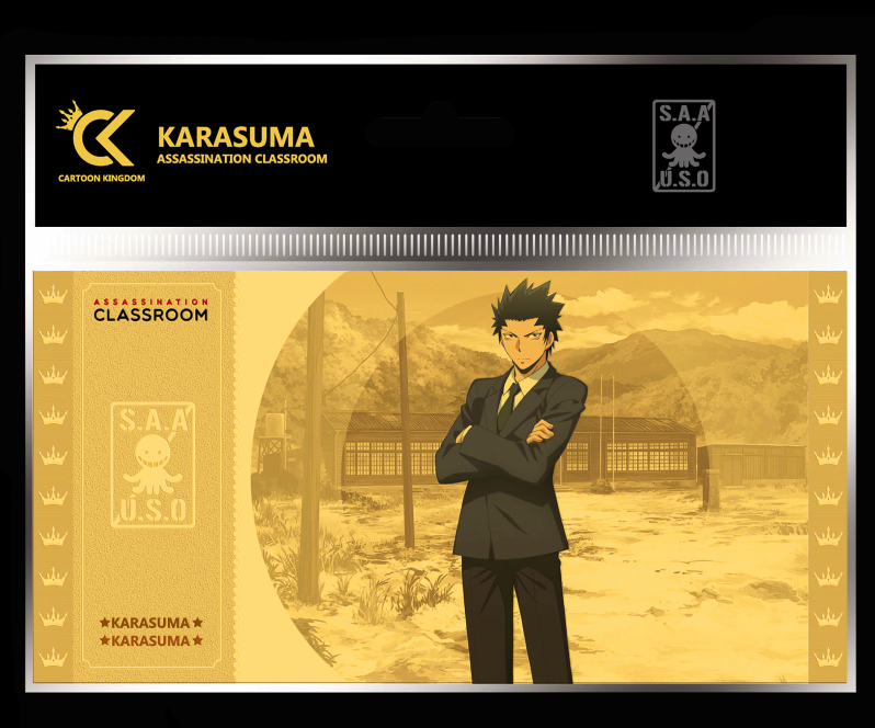 ASSASSINATION CLASSROOM - Karasuma - Golden Ticket