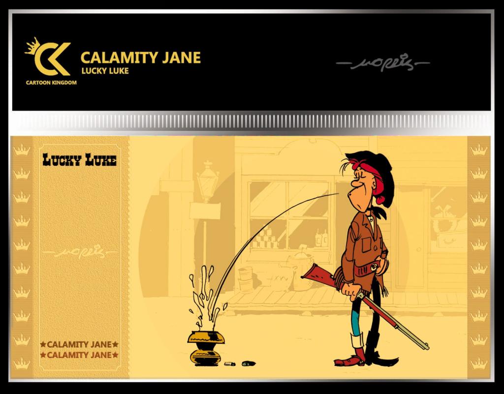 LUCKY LUKE - Calamity Jane - Golden Ticket