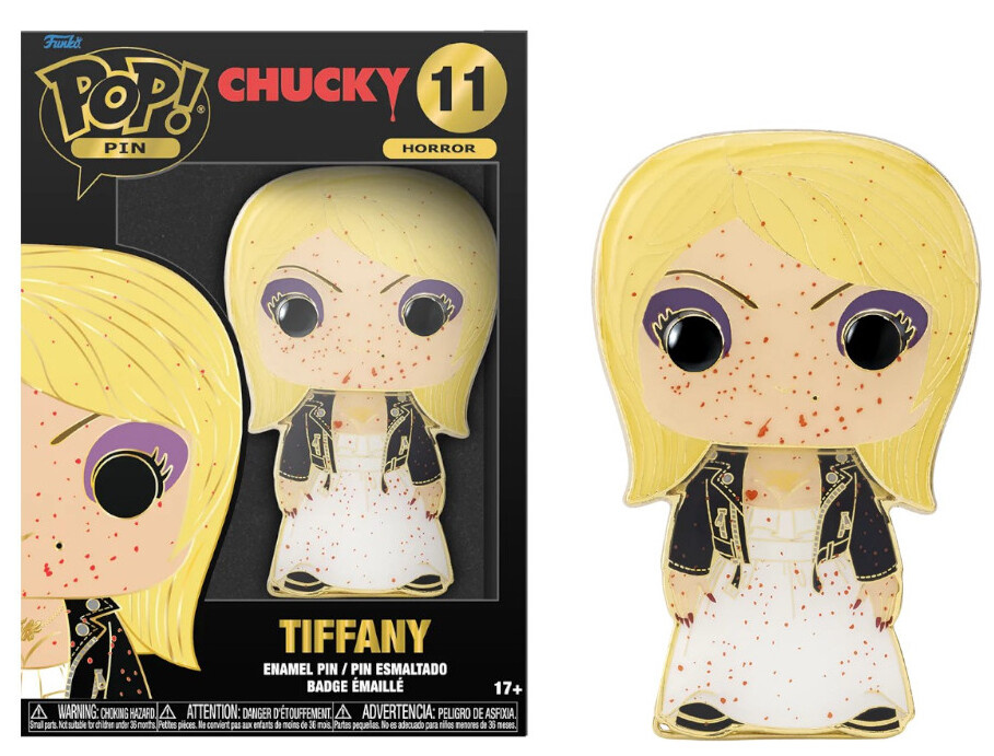 HORROR - Pop Large Enamel Pin N° 11 - Chucky - Tiffany