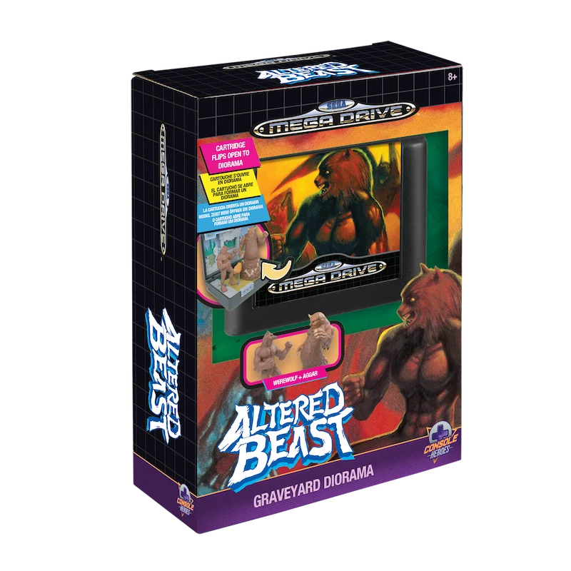 CONSOLE HEROES - Mega Drive Altered Beast - Statue 7cm