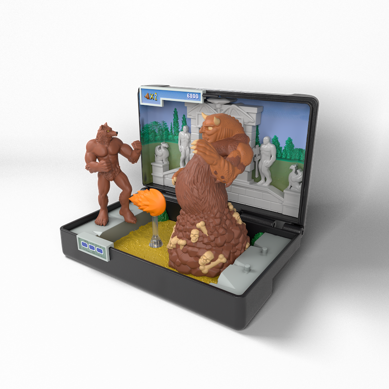 CONSOLE HEROES - Mega Drive Altered Beast - Statue 7cm