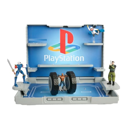 CONSOLE HEROES - Playstation Console Boss Sony - Statue 7cm