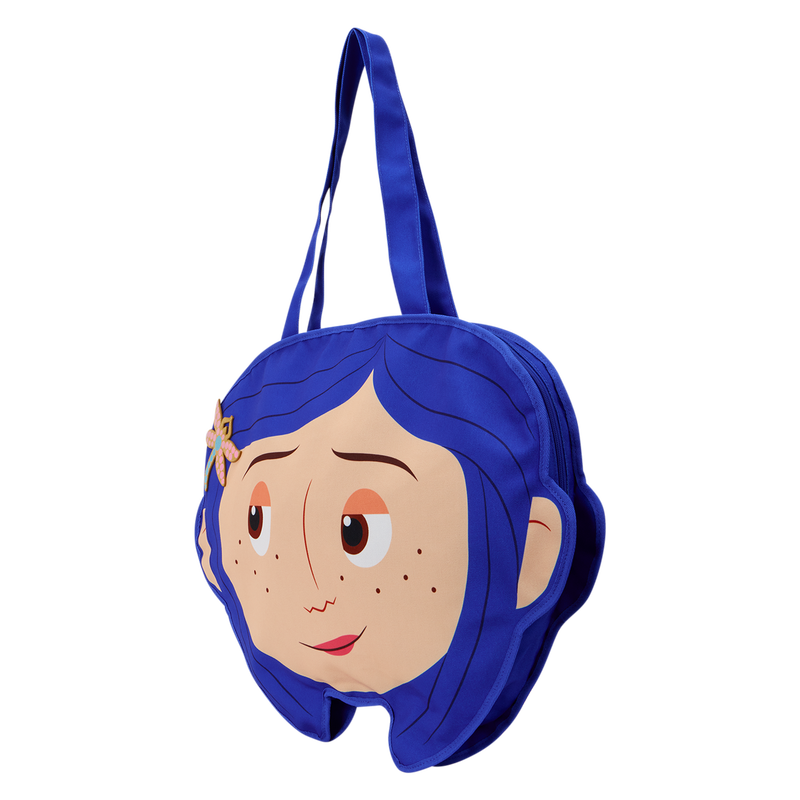 CORALINE - Oversize Canvas Tote Bag LoungeFly