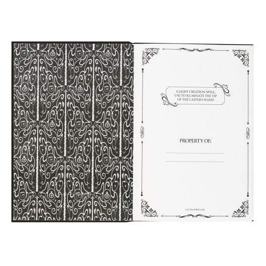 HARRY POTTER - Lomus - Notebook Premium Lumineux + Stylo Baguette