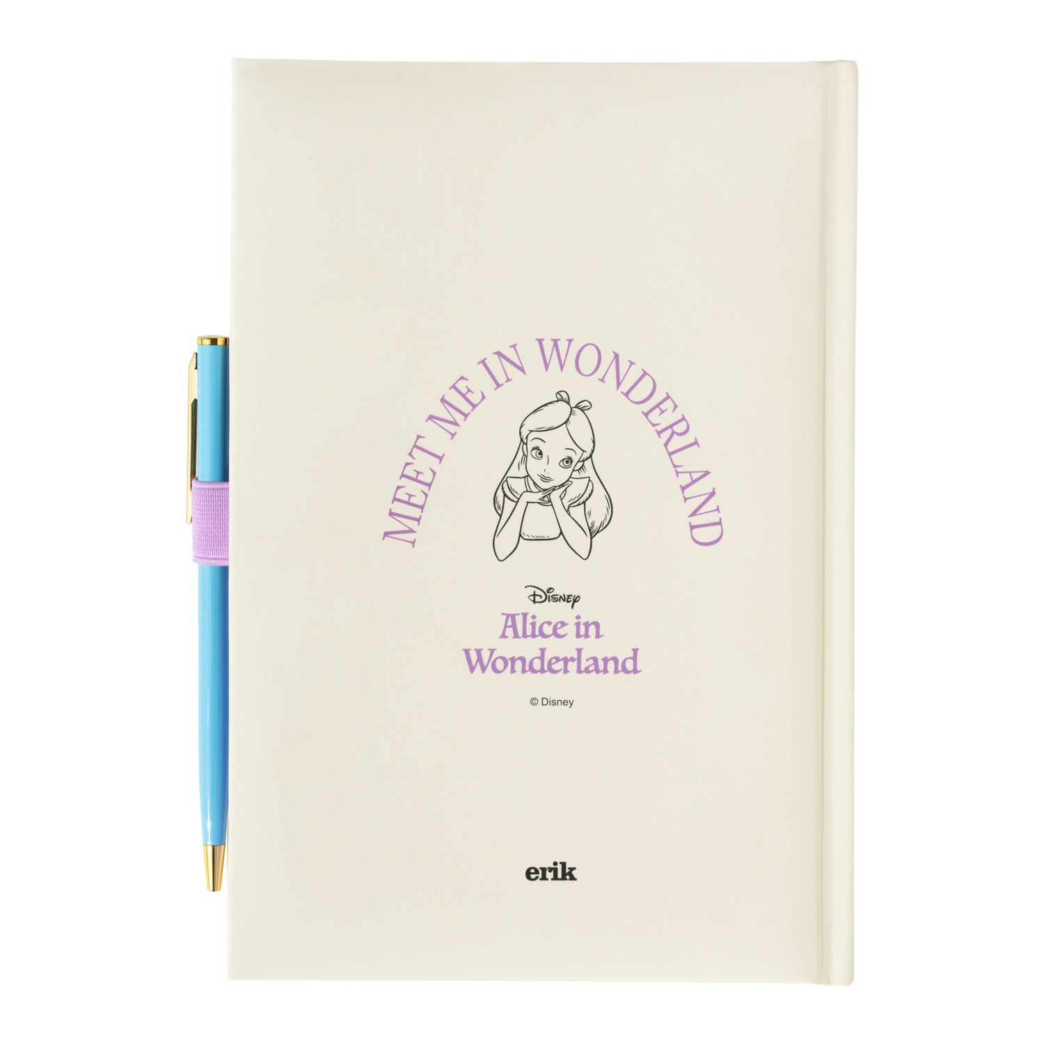 ALICE IN WONDERLAND - Premium Notebook + Pen - Size A5