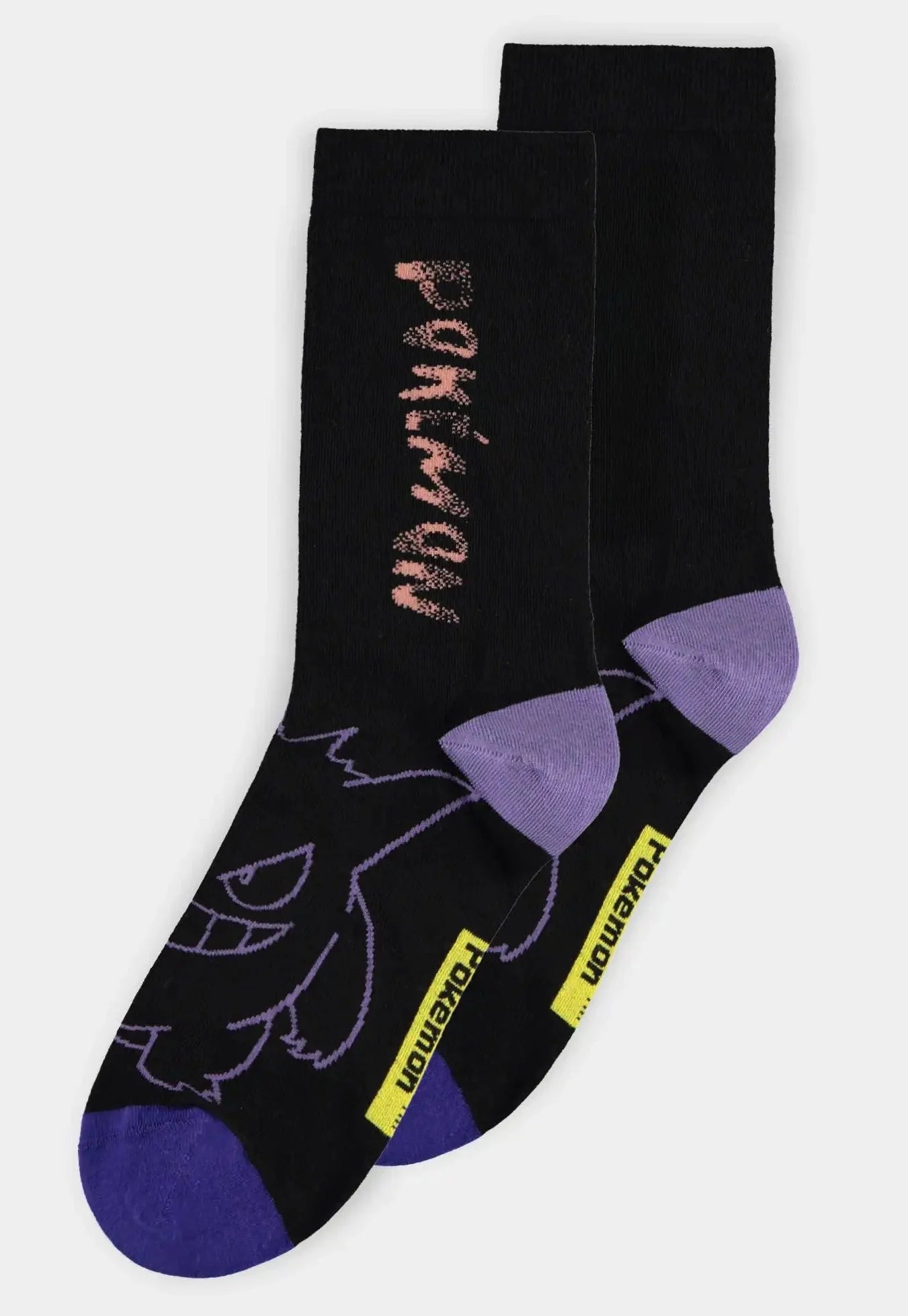 POKEMON - Gengar - Pack of 3 pairs of socks (T43-46)