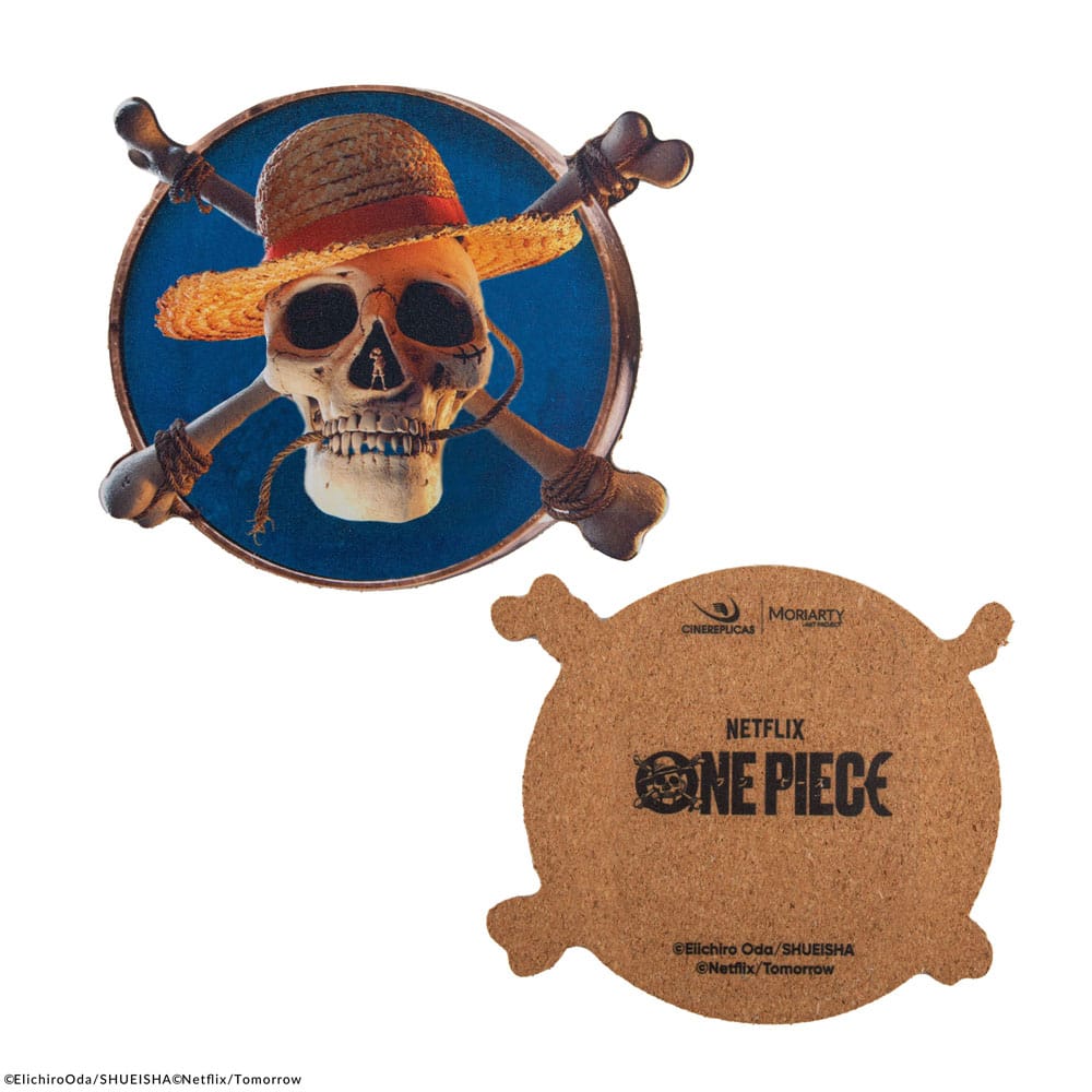 ONE PIECE NETFLIX - Personnages 1 - Lot de 4 Sous-verres