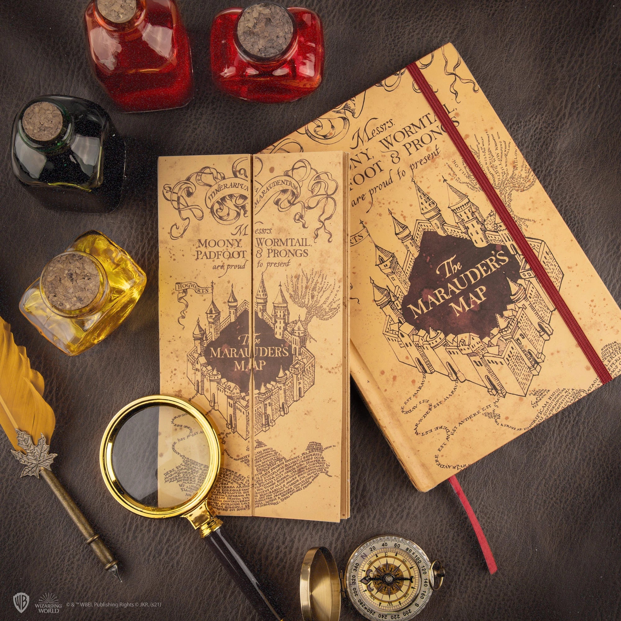 HARRY POTTER - Carte du Maraudeur - Cahier A5