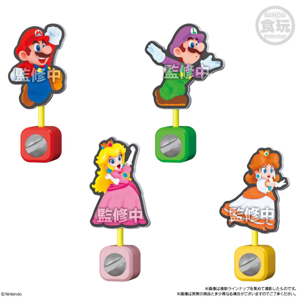 SUPER MARIO BROS. WONDER - Assortiments 16 Panel Clip Stand 8cm