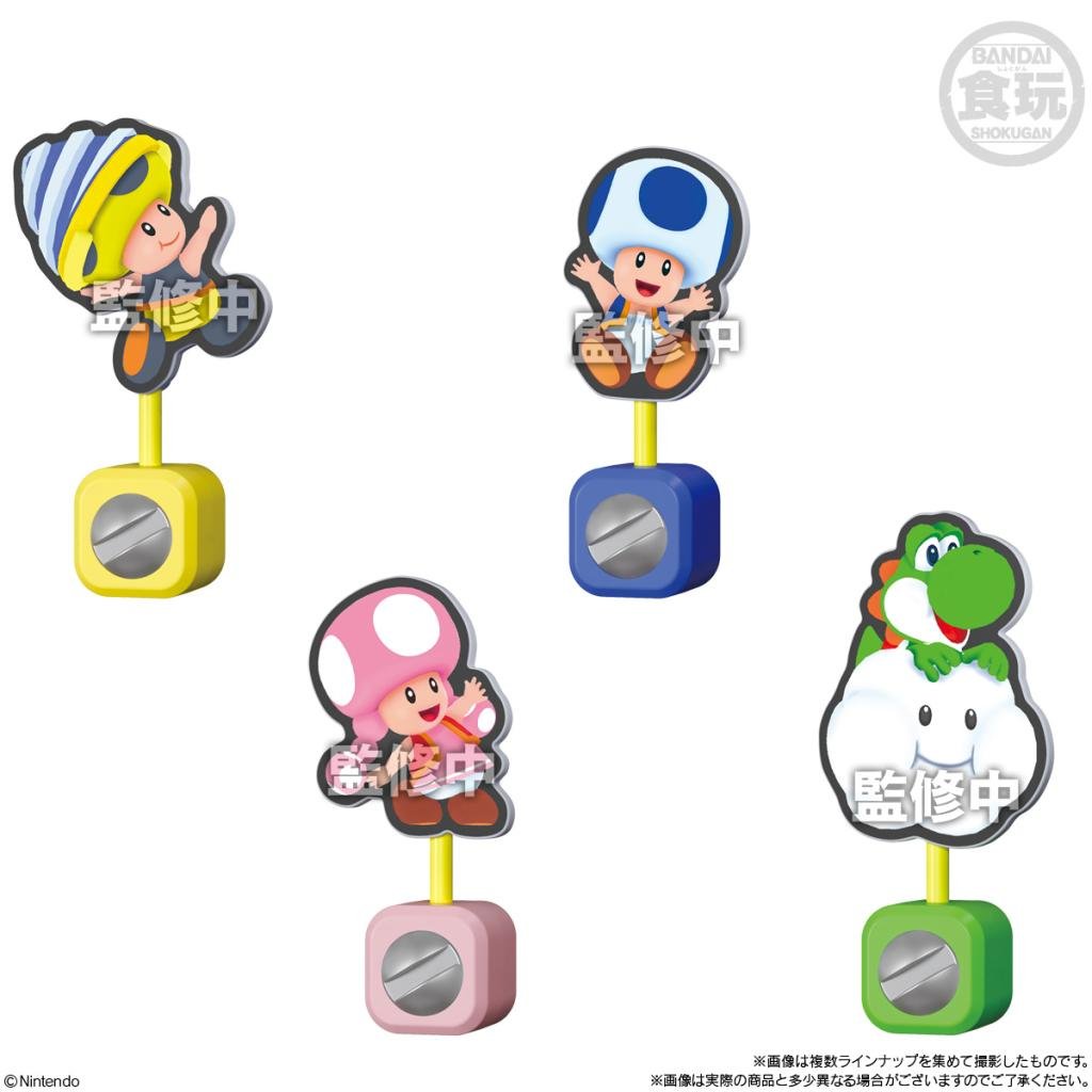 SUPER MARIO BROS. WONDER - Assortiments 16 Panel Clip Stand 8cm