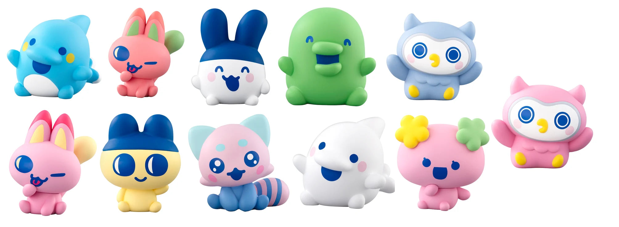 TAMAGOTCHI -  Assortiment 12 Figure Tamagotchi Friends 6cm