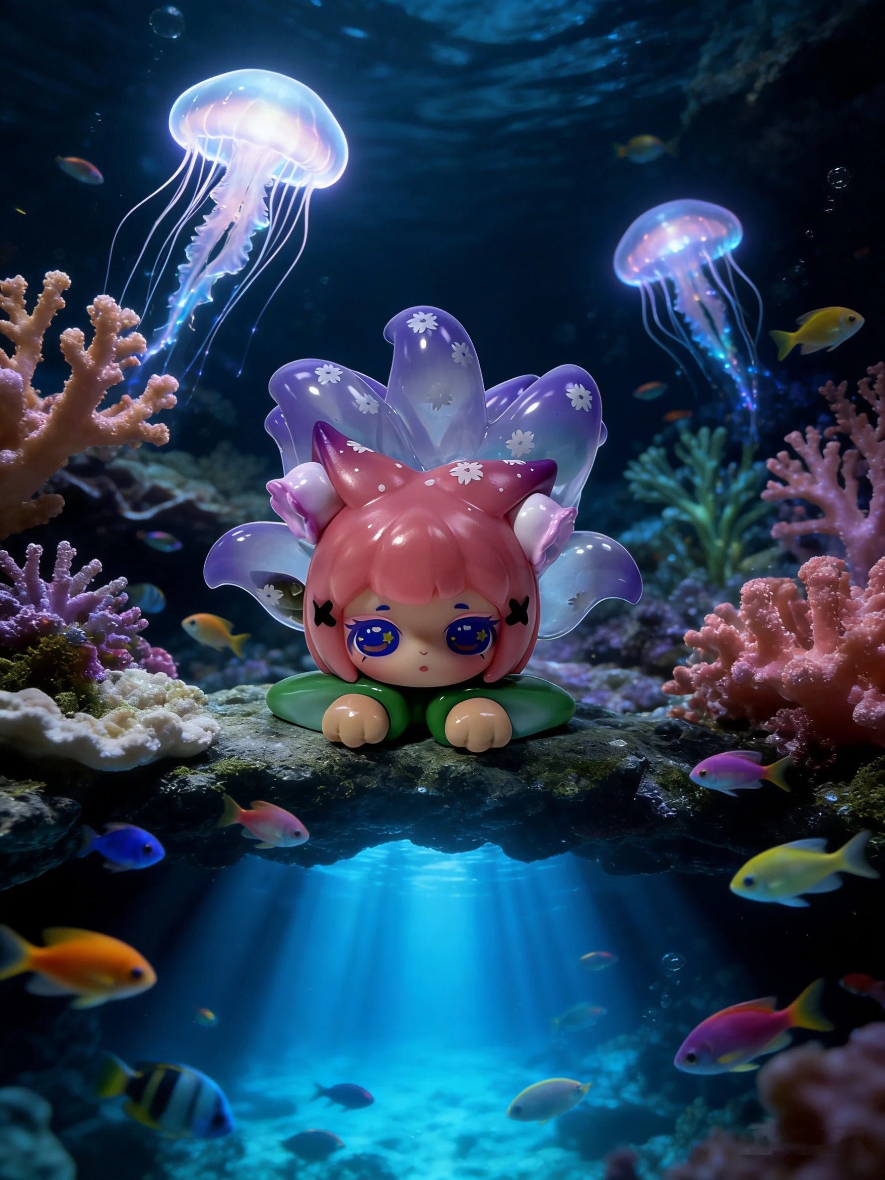 CHUANG WEI LAI - Encouter with nine-tailed fox Series BLIND BOX - 11cm