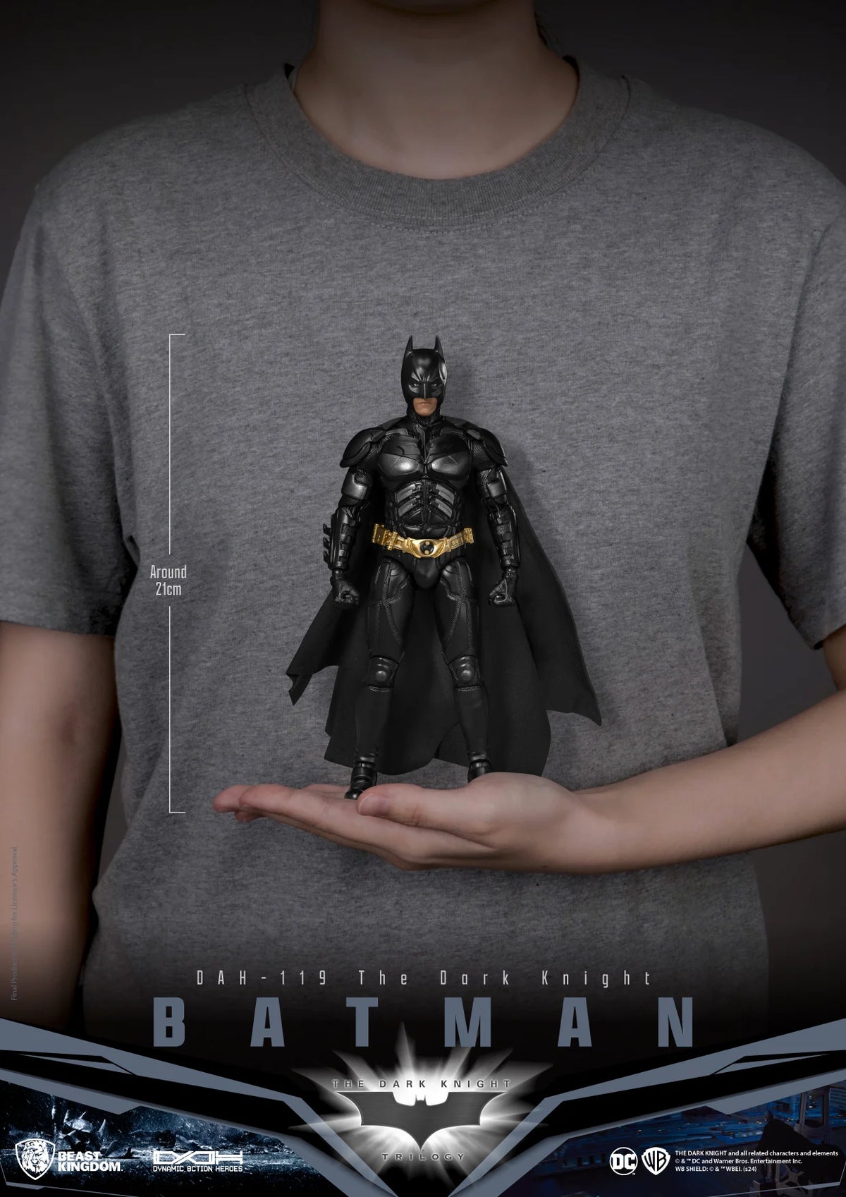 THE DARK KNIGHT - Batman - Dynamic Action Heroes 21cm