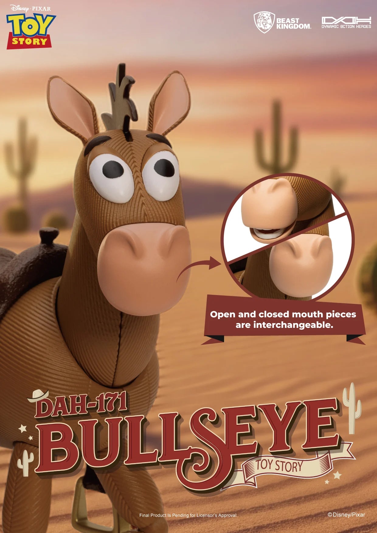 TOY STORY - Bullseye - Dynamic Action Heroes 21.9cm
