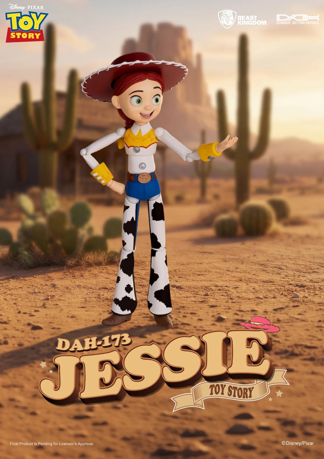 TOY STORY - Jessie - Dynamic Action Heroes 21.1cm