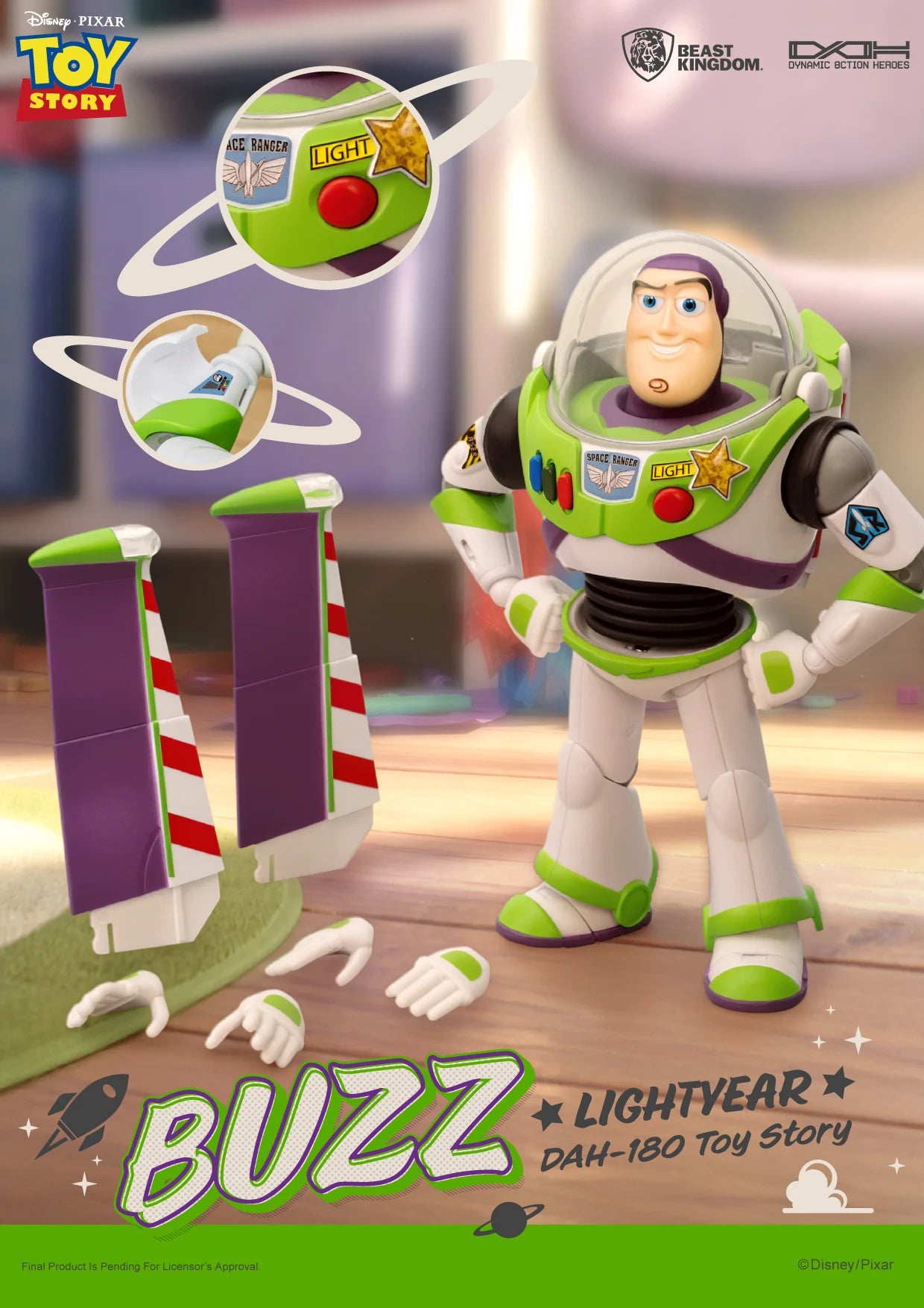 TOY STORY - Buzz Lightyear - Dynamic Action Heroes 23.8cm