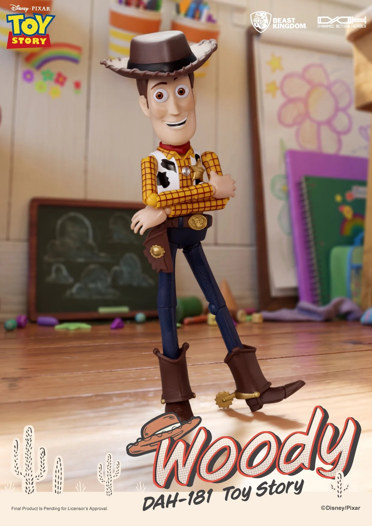 TOY STORY - Woody - Dynamic Action Heroes 23cm