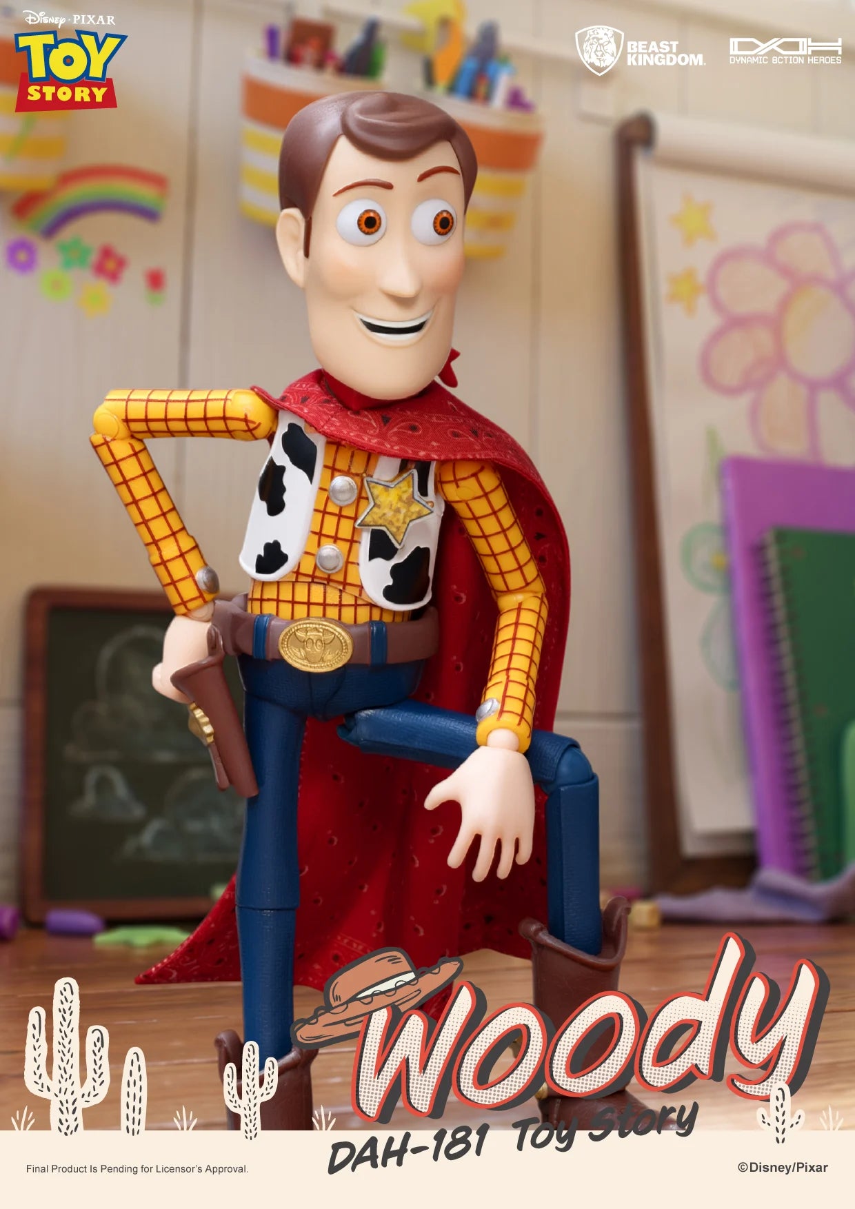 TOY STORY - Woody - Dynamic Action Heroes 23cm