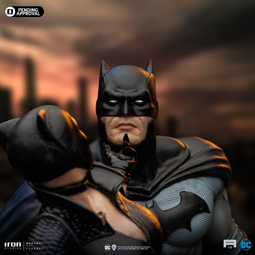 DC COMICS - Batman et Catwoman - Statuette Diorama 1/6 51cm