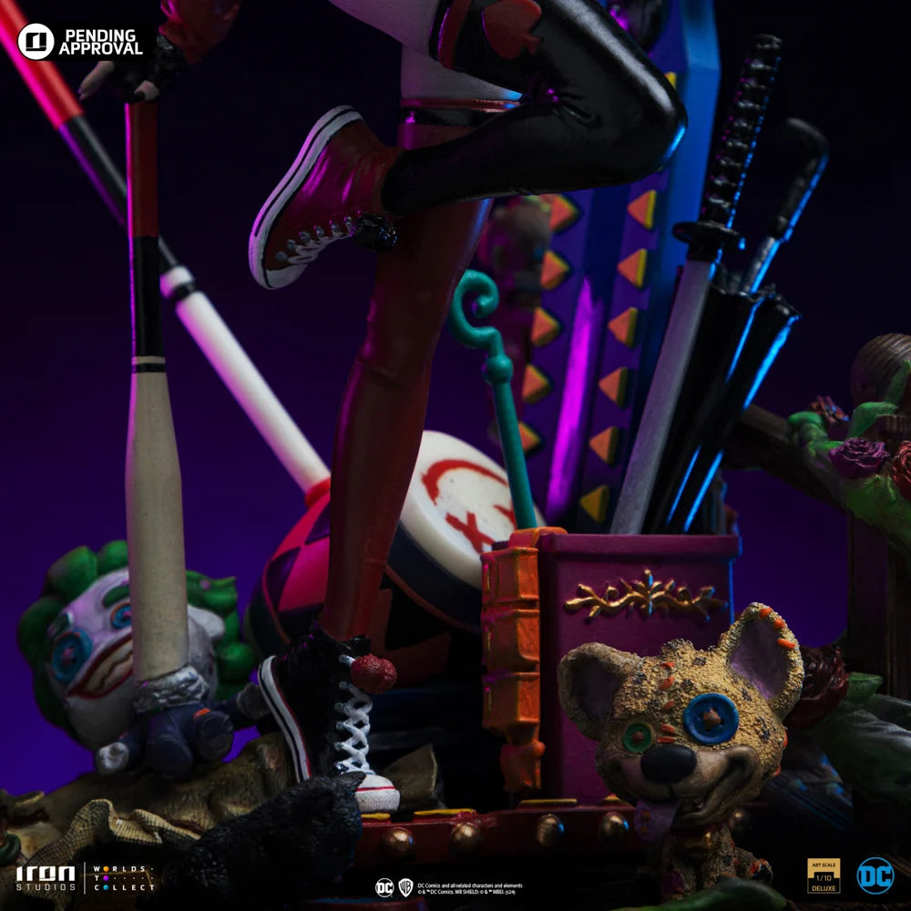 DC COMICS - Harley Quinn - Statue Art Scale 1/10 Deluxe 22cm