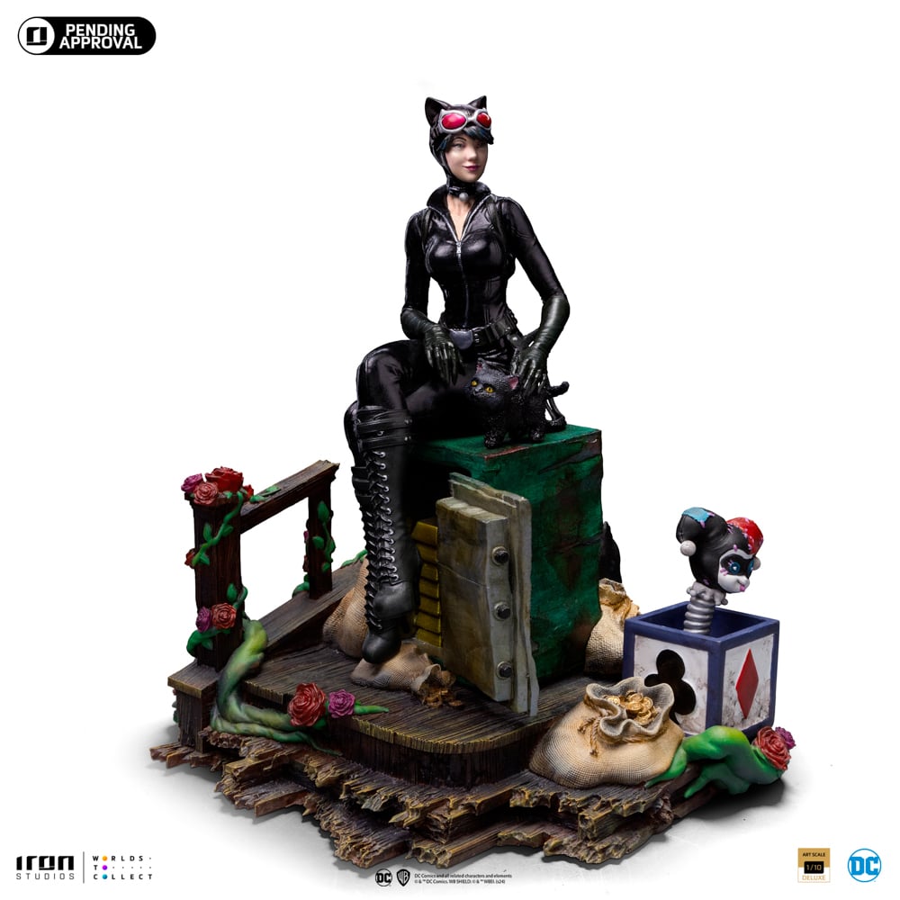 DC - Catwoman - Statuette Art Scale 1/10 Deluxe 21.5cm