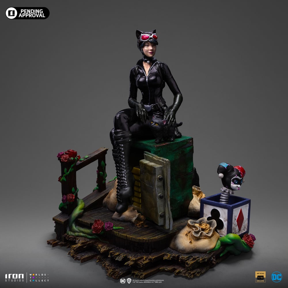 DC - Catwoman - Statuette Art Scale 1/10 Deluxe 21.5cm