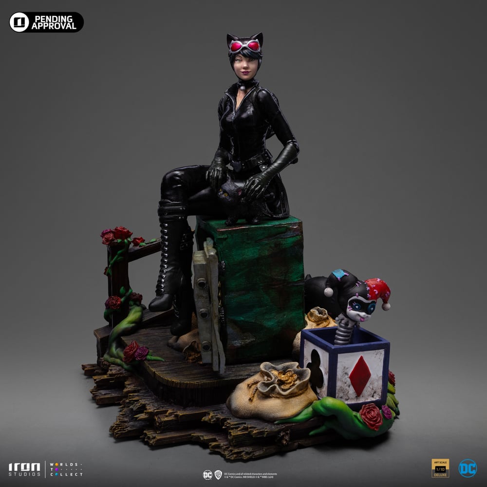DC - Catwoman - Statuette Art Scale 1/10 Deluxe 21.5cm