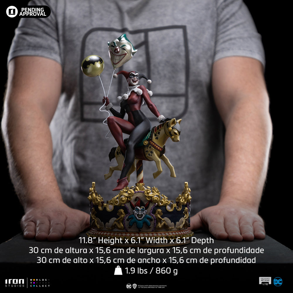 DC - Harley Quinn "Unleashed" - Statue Art Scale 1/10 30cm