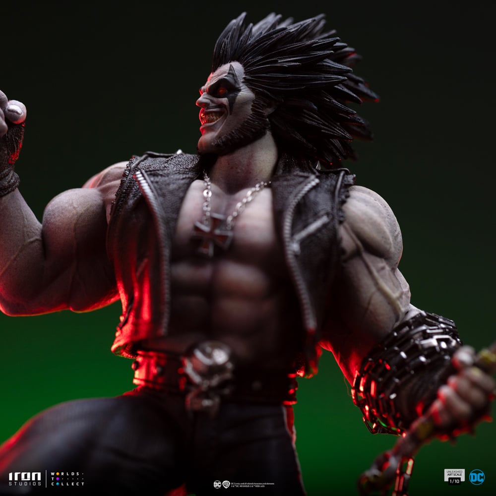 DC - Lobo - Statuette Unleashed Art Scale 1/10 24.68cm