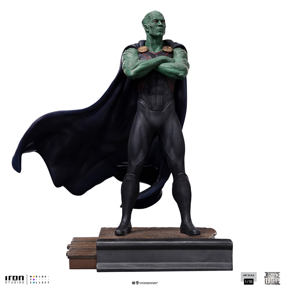 SNYDER JUSTICE LEAGUE -Martian Manhunter -Statuette ArtScale 1/10 22cm