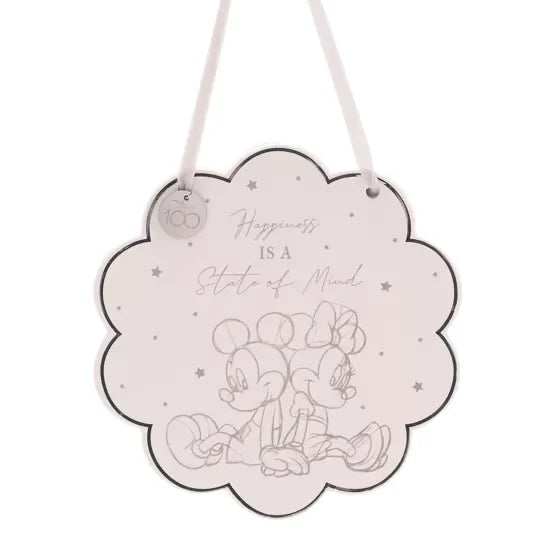 MICKEY & MINNIE  - Ceramic Decorative Plaque