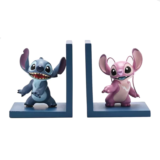 STITCH & ANGEL - 3D Bookends