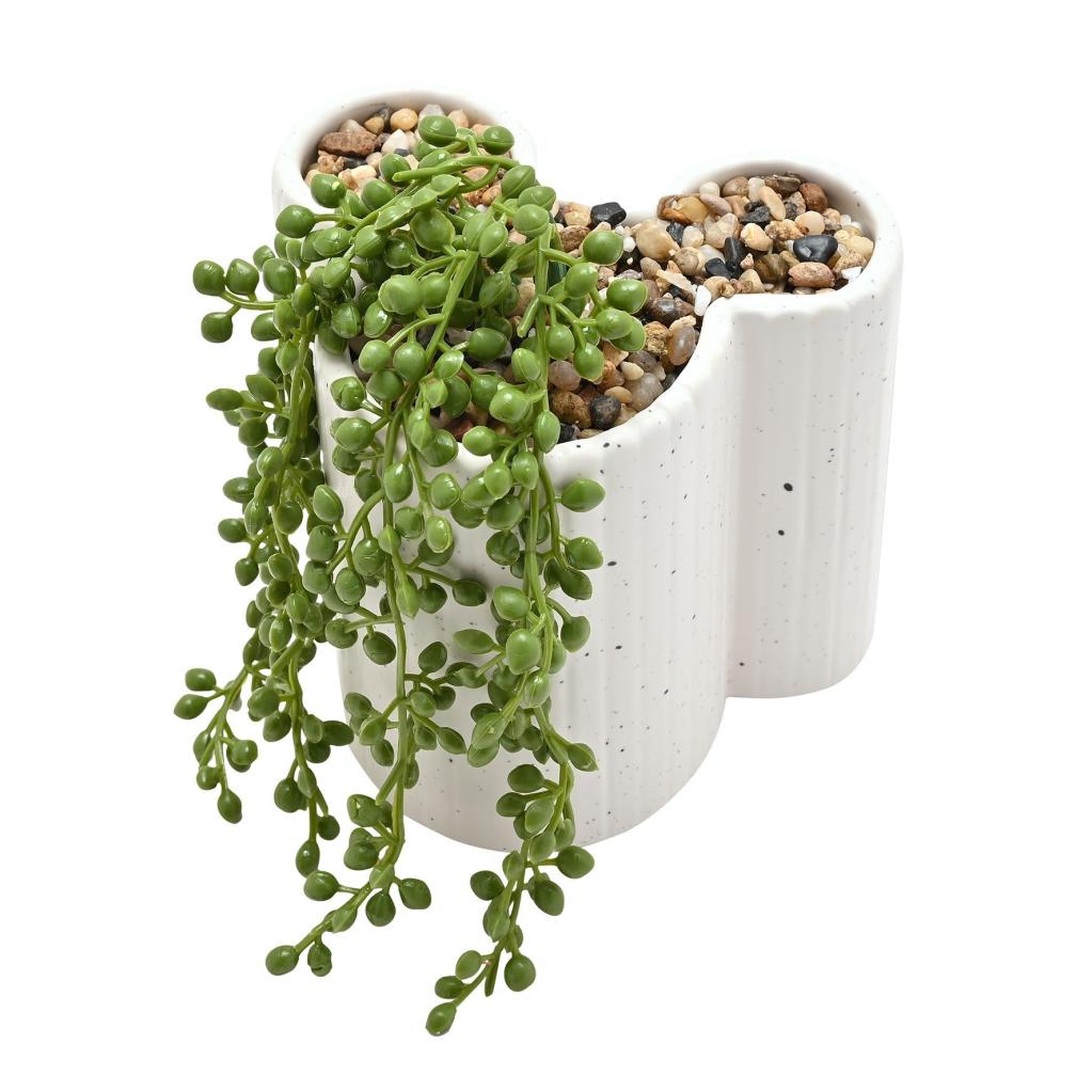 MICKEY - Shapes - 3D Planter with Faux Plant