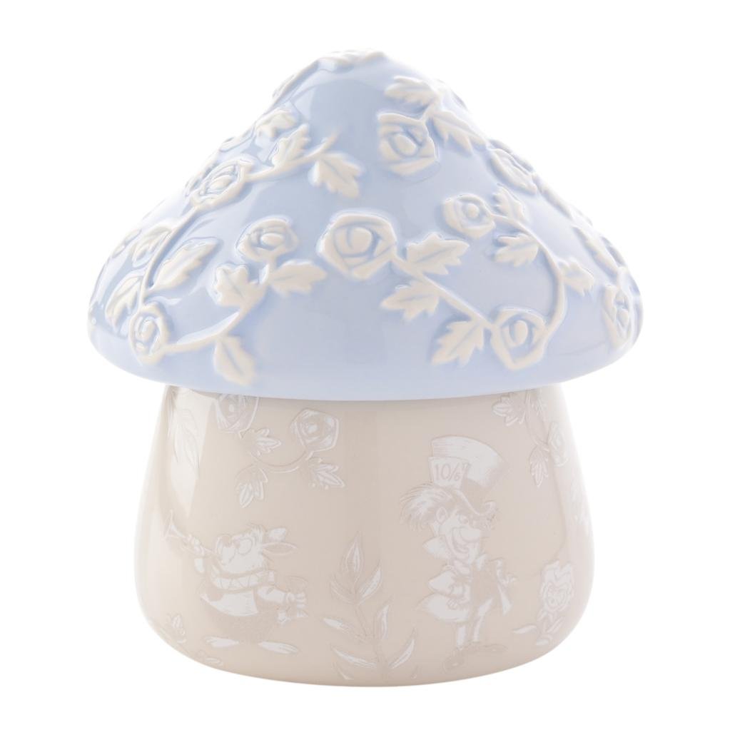 ALICE IN WONDERLAND - Mushroom - Embossed Trinket Box