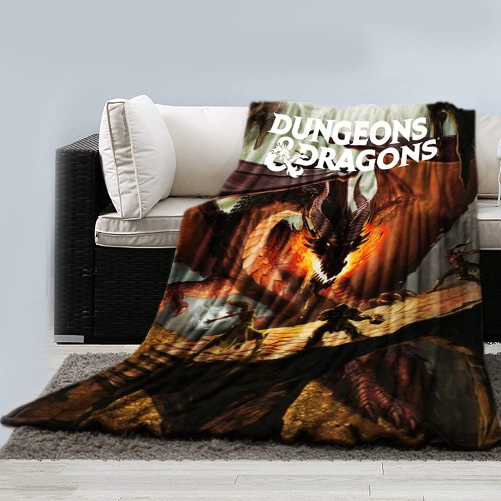 DONJONS ET DRAGONS - Couverture 114x152cm