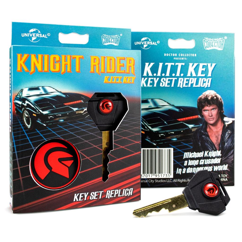 KNIGHT RIDER - K.I.T.T.'s Car Key - Replica Set