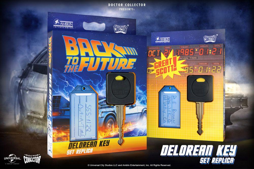 BACK TO THE FUTURE - Replica of the DeLorean's Car Key