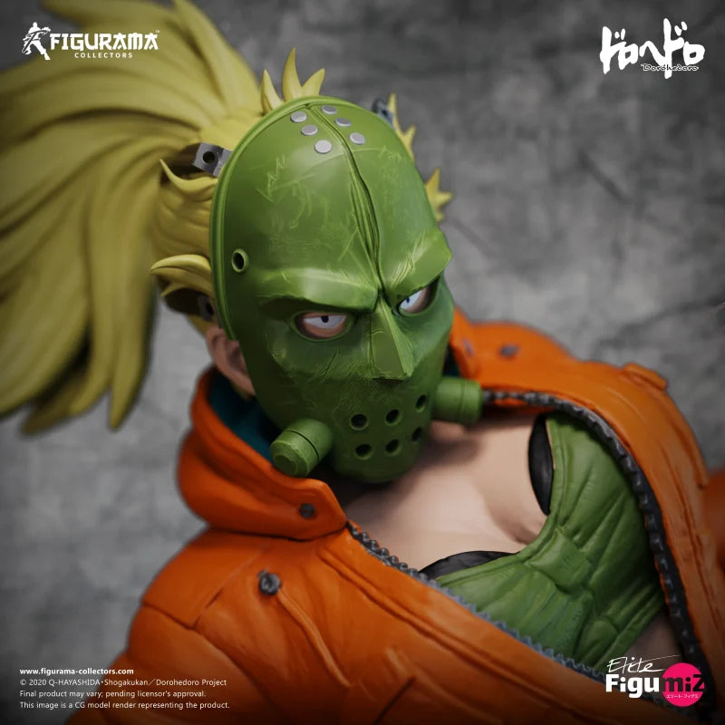 DOROHEDORO - Caïman and Nikaido - Statue Elite Figumiz 1/8 37cm