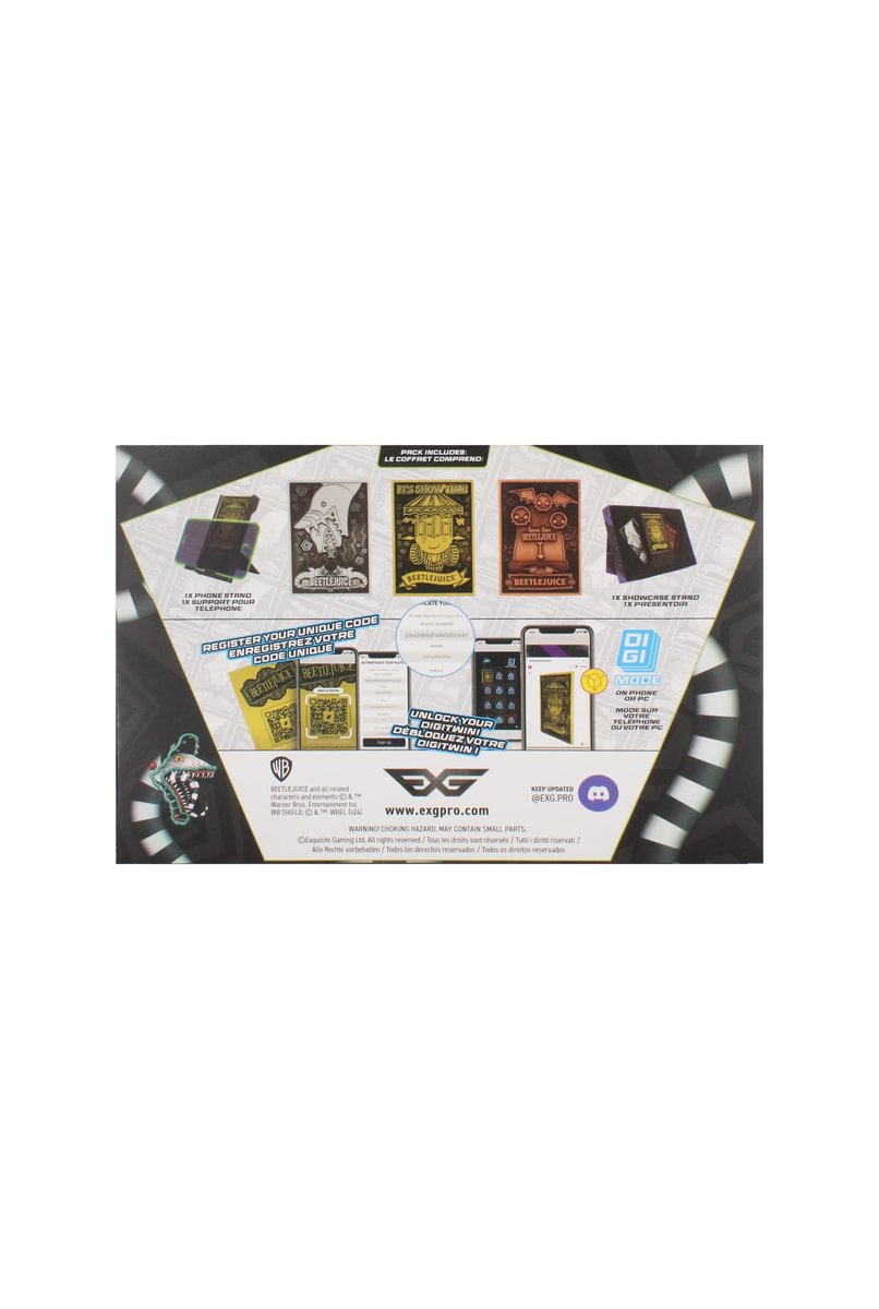 BEETLEJUICE - Starter Pack of 3 Digiplates + Interchangeable Stand