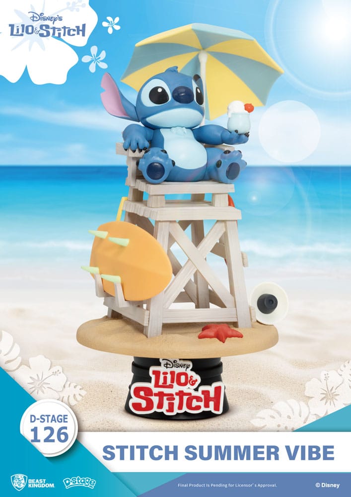 LILO & STITCH - Stitch Summer Vibe - Diorama D-Stage 16.4cm