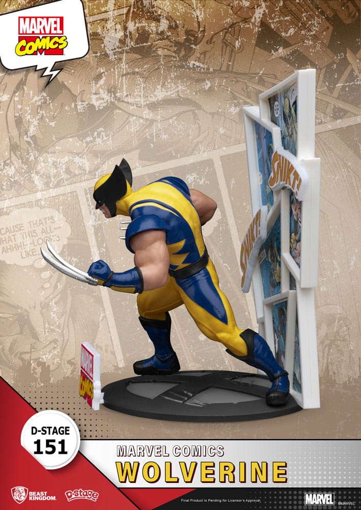 MARVEL - Wolverine - Diorama D-Stage 16cm