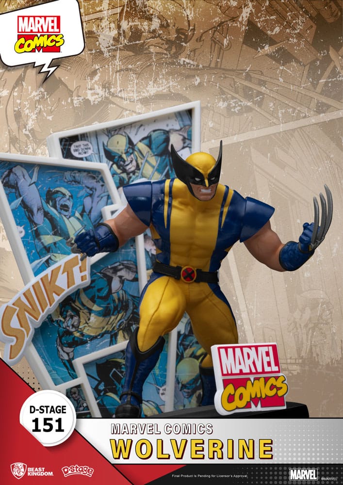 MARVEL - Wolverine - Diorama D-Stage 16cm