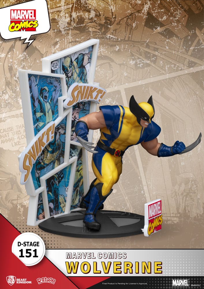MARVEL - Wolverine - Diorama D-Stage 16cm